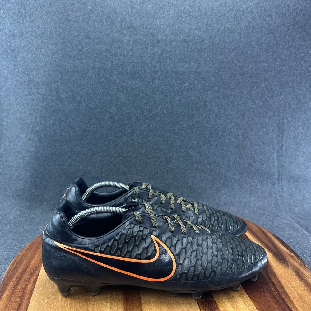 Nike Magista Onda FG Shoes Mens Size 13 Black Green Soccer Cleats 651543-003